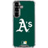 MLB Oakland Athletics - Solid Distressed Galaxy S26 Plus Clear Case