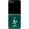 MLB Oakland Athletics - Solid Distressed Galaxy Z Flip6 Skin