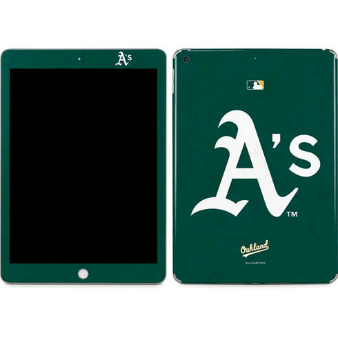 MLB Oakland Athletics - Solid Distressed Apple iPad Skin