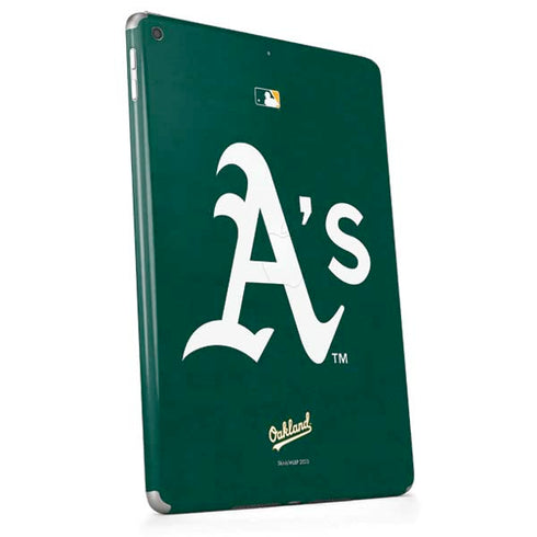 MLB Oakland Athletics - Solid Distressed Apple iPad Skin