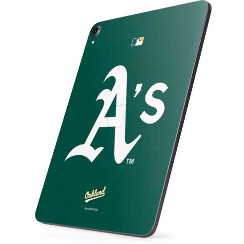 MLB Oakland Athletics - Solid Distressed Apple iPad Pro Skin