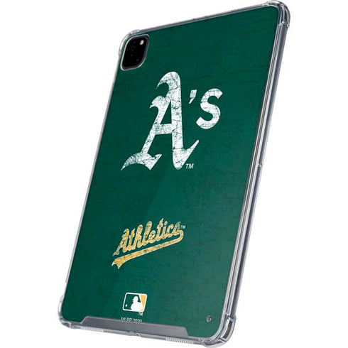 MLB Oakland Athletics - Solid Distressed iPad Cases