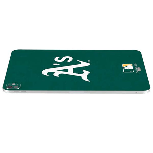 MLB Oakland Athletics - Solid Distressed iPad Pro 13in M4 (2024) Skin