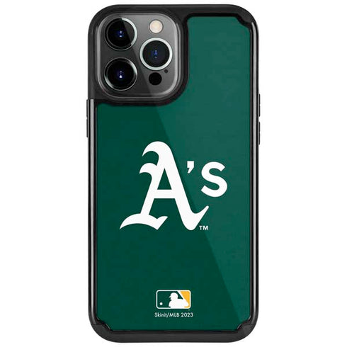 MLB Oakland Athletics - Solid Distressed iPhone Cases