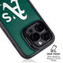 MLB Oakland Athletics - Solid Distressed iPhone 14 Pro Max Kickstand Case