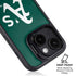 MLB Oakland Athletics - Solid Distressed iPhone 15 Plus Kickstand Case