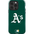MLB Oakland Athletics - Solid Distressed iPhone 15 Pro Impact Case