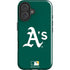 MLB Oakland Athletics - Solid Distressed iPhone 16 Impact Case