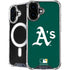 MLB Oakland Athletics - Solid Distressed iPhone 16 MagSafe Case
