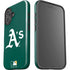 MLB Oakland Athletics - Solid Distressed iPhone 16 Plus Impact Case