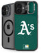 MLB Oakland Athletics - Solid Distressed iPhone 16 Plus Kickstand Case
