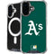 MLB Oakland Athletics - Solid Distressed iPhone 16 Plus MagSafe Case