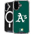 MLB Oakland Athletics - Solid Distressed iPhone 16 Plus MagSafe Case