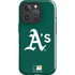 MLB Oakland Athletics - Solid Distressed iPhone 16 Pro Impact Case