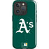 MLB Oakland Athletics - Solid Distressed iPhone 16 Pro Magsafe Impact Case