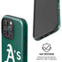 MLB Oakland Athletics - Solid Distressed iPhone 16 Pro Magsafe Impact Case