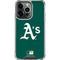 MLB Oakland Athletics - Solid Distressed iPhone 16 Pro Max Clear Case