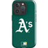 MLB Oakland Athletics - Solid Distressed iPhone 16 Pro Max Impact Case