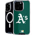 MLB Oakland Athletics - Solid Distressed iPhone 16 Pro Max MagSafe Case