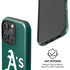 MLB Oakland Athletics - Solid Distressed iPhone 16 Pro Max Magsafe Impact Case