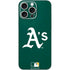 MLB Oakland Athletics - Solid Distressed iPhone 16 Pro Max Skin