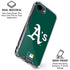 MLB Oakland Athletics - Solid Distressed iPhone 16e Clear Case