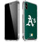 MLB Oakland Athletics - Solid Distressed iPhone X/XS Clear Case
