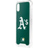 MLB Oakland Athletics - Solid Distressed iPhone XS Clear Case