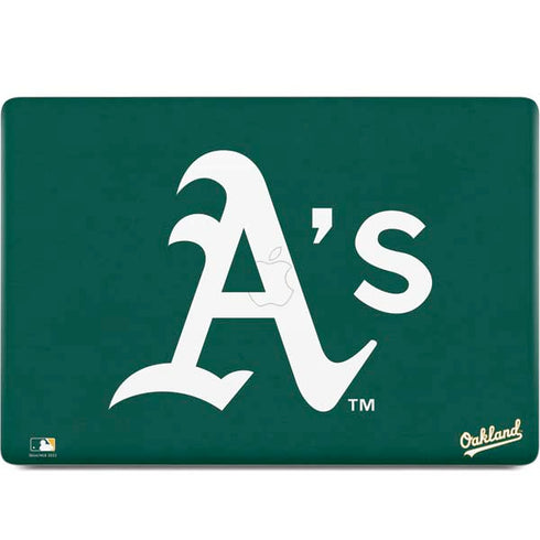 MLB Oakland Athletics - Solid Distressed MacBook Skins