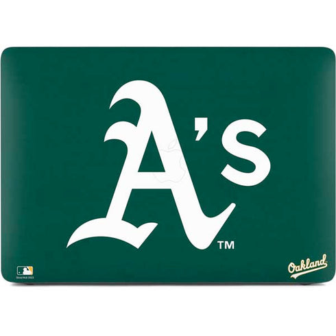 MLB Oakland Athletics - Solid Distressed Apple MacBook Pro 16-inch Skin
