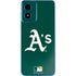 MLB Oakland Athletics - Solid Distressed Moto G Play 4G (2024) Skin