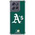 MLB Oakland Athletics - Solid Distressed Moto G Power 5G (2025) Clear Case