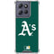MLB Oakland Athletics - Solid Distressed Moto G Stylus 5G (2025) Clear Case