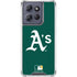 MLB Oakland Athletics - Solid Distressed Moto G Stylus 5G (2025) Clear Case