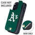 MLB Oakland Athletics - Solid Distressed Otterbox Defender iPhone Skin