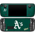 MLB Oakland Athletics - Solid Distressed Steam Deck Handheld Gaming Computer OLED Skin