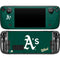 MLB Oakland Athletics - Solid Distressed Steam Deck Handheld Gaming Computer Skin