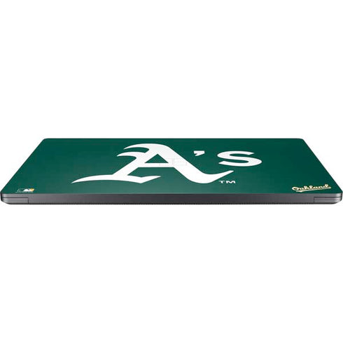 MLB Oakland Athletics - Solid Distressed Surface Laptop 7 15in Skin