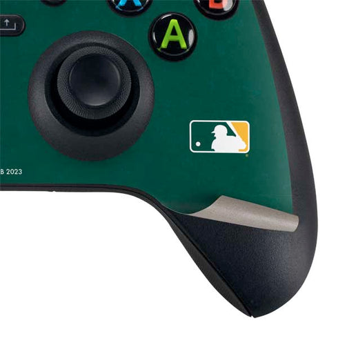 MLB Oakland Athletics - Solid Distressed Xbox Series X Bundle Skin