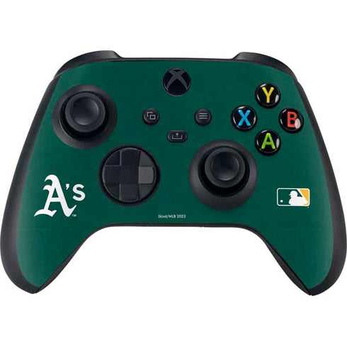 MLB Oakland Athletics - Solid Distressed XBox Series X Digital Edition Bundle Skin