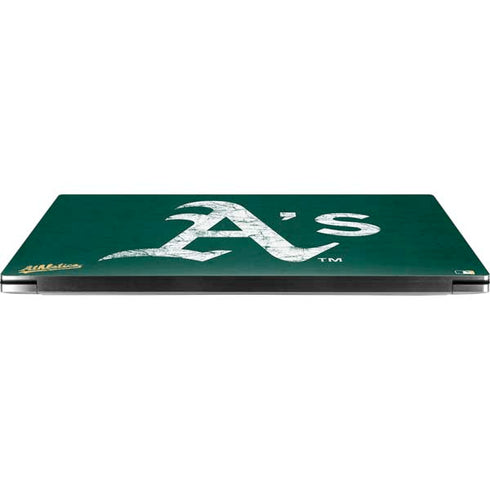MLB Oakland Athletics - Solid Distressed Dell XPS Skin