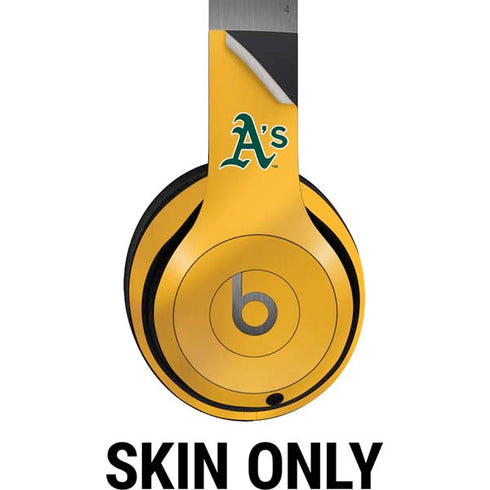 MLB Oakland Athletics Alternate Jersey Beats Solo 4 Wireless Headphones Skin