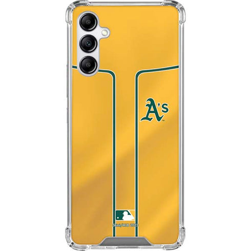 MLB Oakland Athletics Alternate Jersey Gabb Phone 4 Clear Case