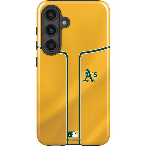 MLB Oakland Athletics Alternate Jersey Galaxy S25 Impact Case