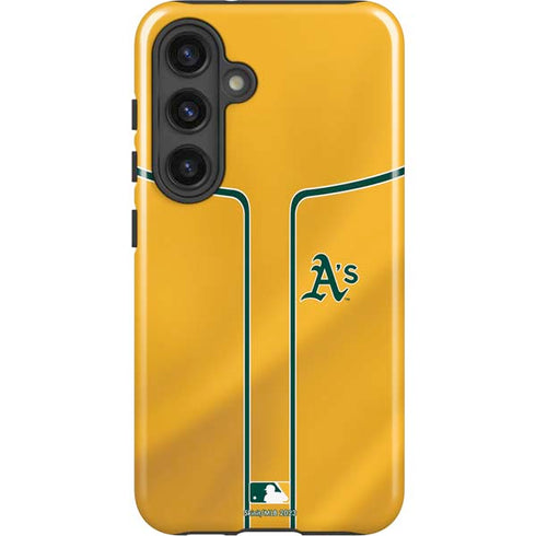 MLB Oakland Athletics Alternate Jersey Galaxy S25 Plus Impact Case