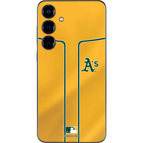 MLB Oakland Athletics Alternate Jersey Galaxy S25 Plus Skin