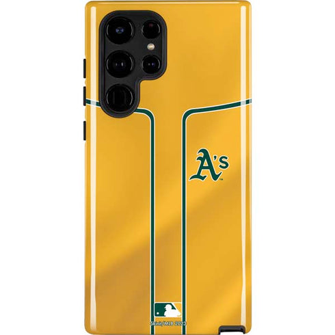 MLB Oakland Athletics Alternate Jersey Galaxy S25 Ultra Impact Case