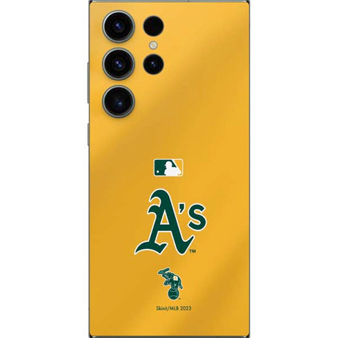 MLB Oakland Athletics Alternate Jersey Galaxy S25 Ultra Skin