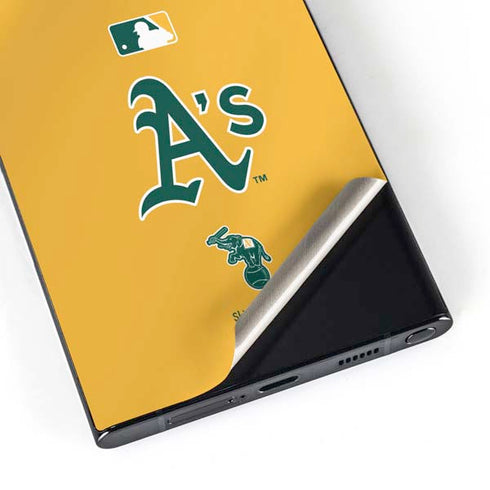 MLB Oakland Athletics Alternate Jersey Galaxy S25 Ultra Skin