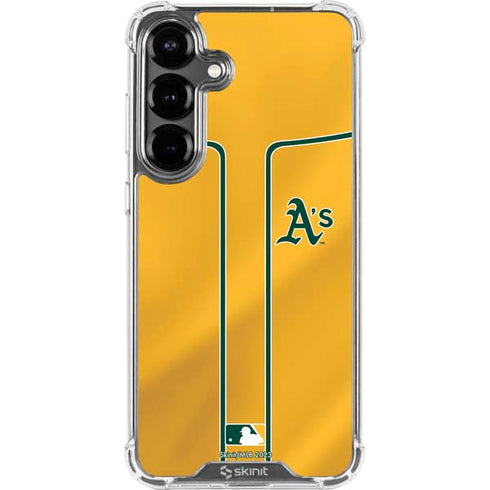 MLB Oakland Athletics Alternate Jersey Galaxy S26 Clear Case